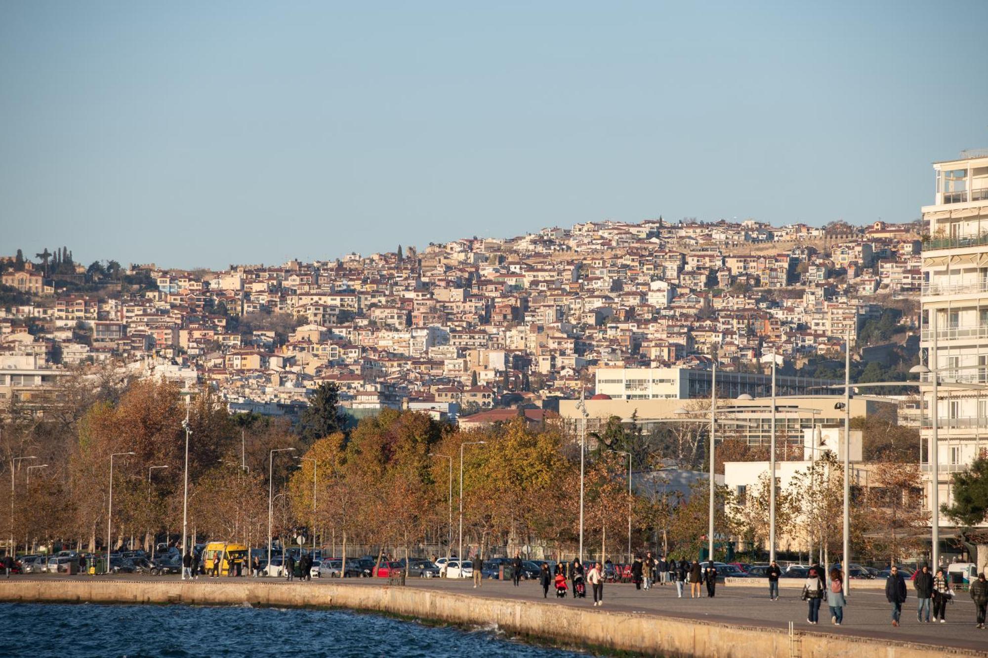 Άνεση Και Ευκολία, Σπίτι Συκιές. Apartman Szaloniki Kültér fotó